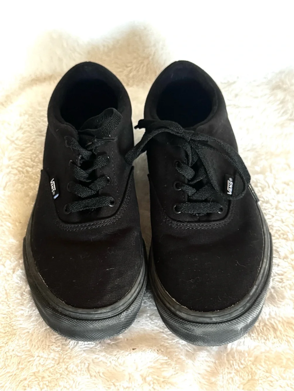 Vans Classic Black Canvas Sneakers